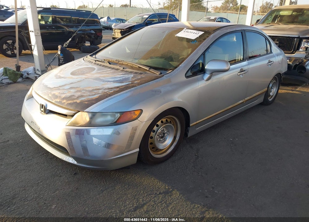 2006 HONDA CIVIC LX VIN: 2HGFA16596H518856
