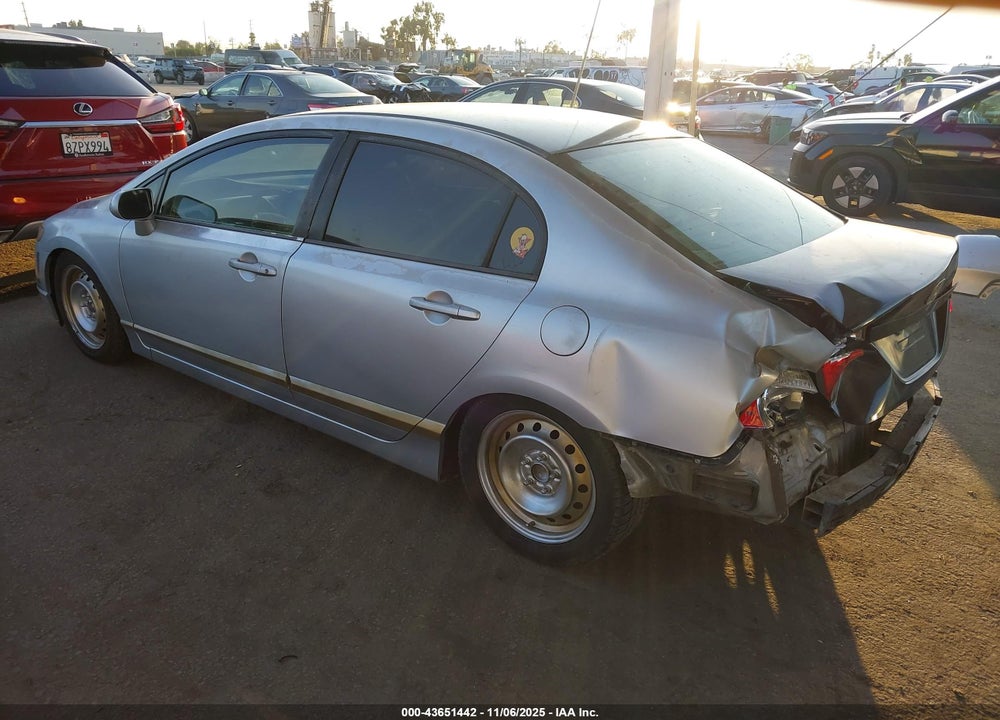 2006 HONDA CIVIC LX VIN: 2HGFA16596H518856