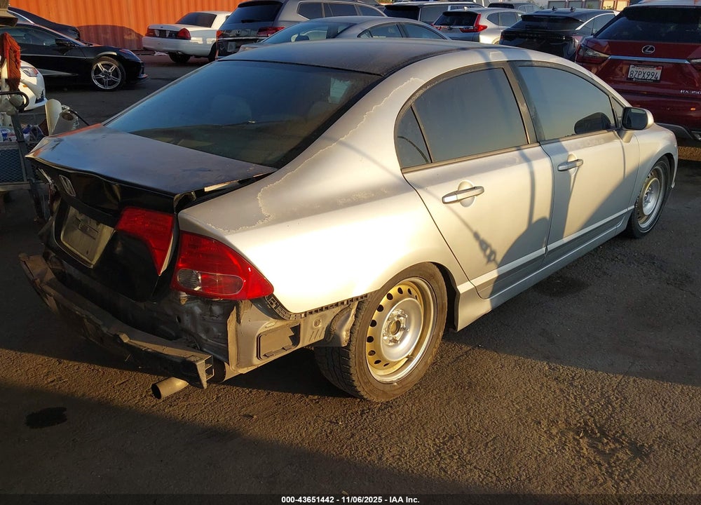 2006 HONDA CIVIC LX VIN: 2HGFA16596H518856