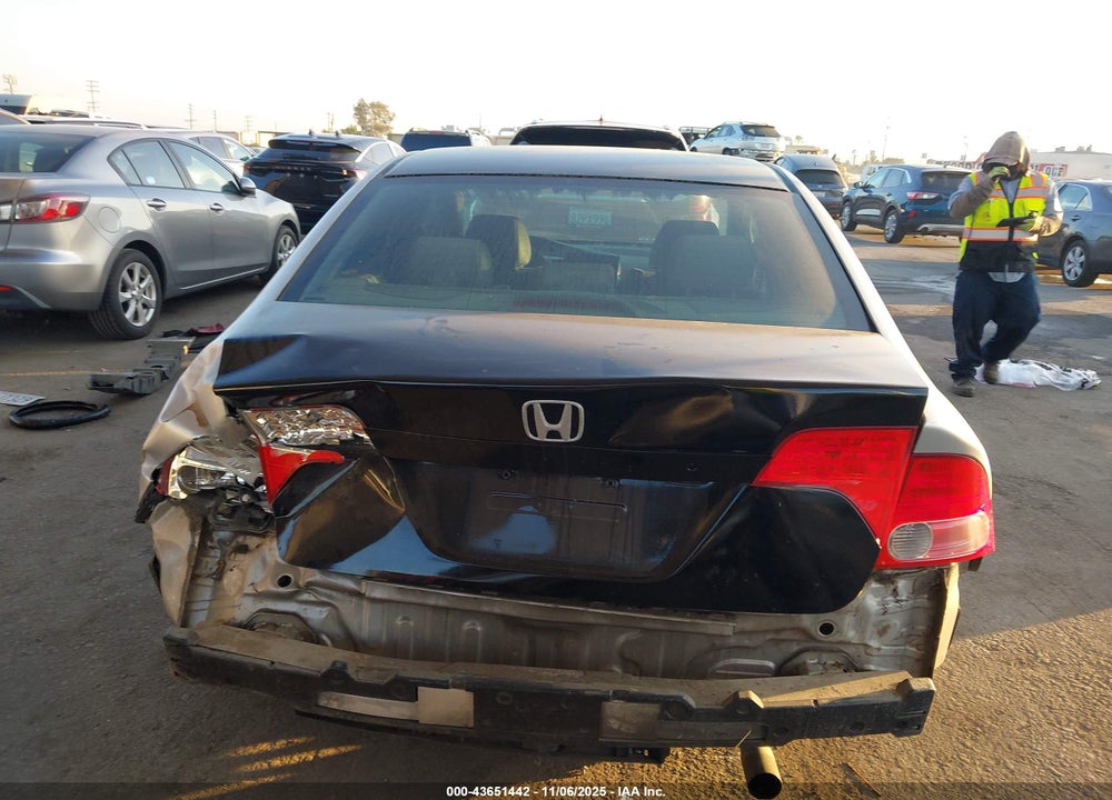 2006 HONDA CIVIC LX VIN: 2HGFA16596H518856