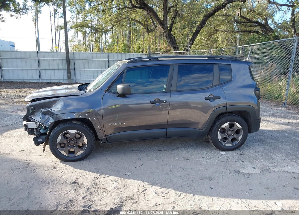 2017 JEEP RENEGADE SPORT FWD VIN: ZACCJAAB3HPG17432