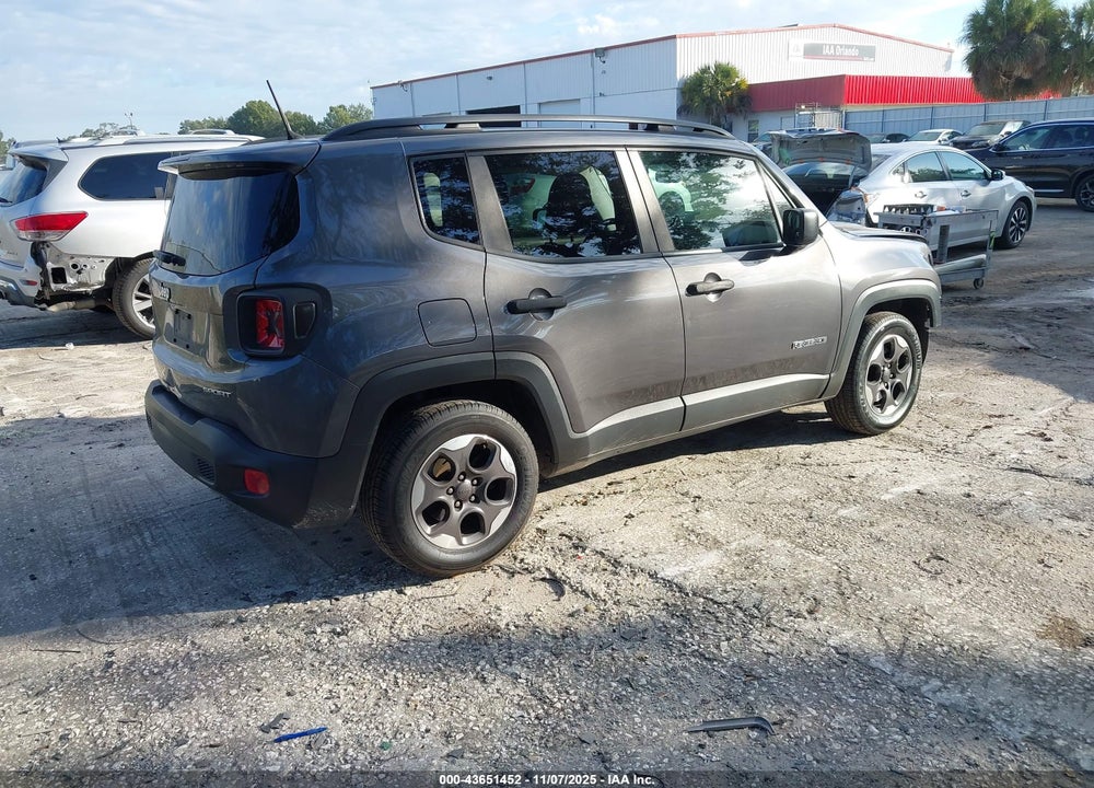 2017 JEEP RENEGADE SPORT FWD VIN: ZACCJAAB3HPG17432
