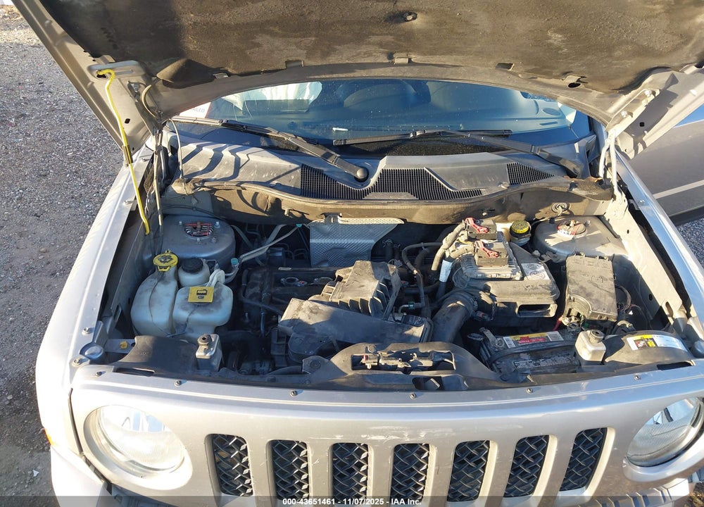 2017 JEEP PATRIOT LATITUDE FWD VIN: 1C4NJPFA5HD161475