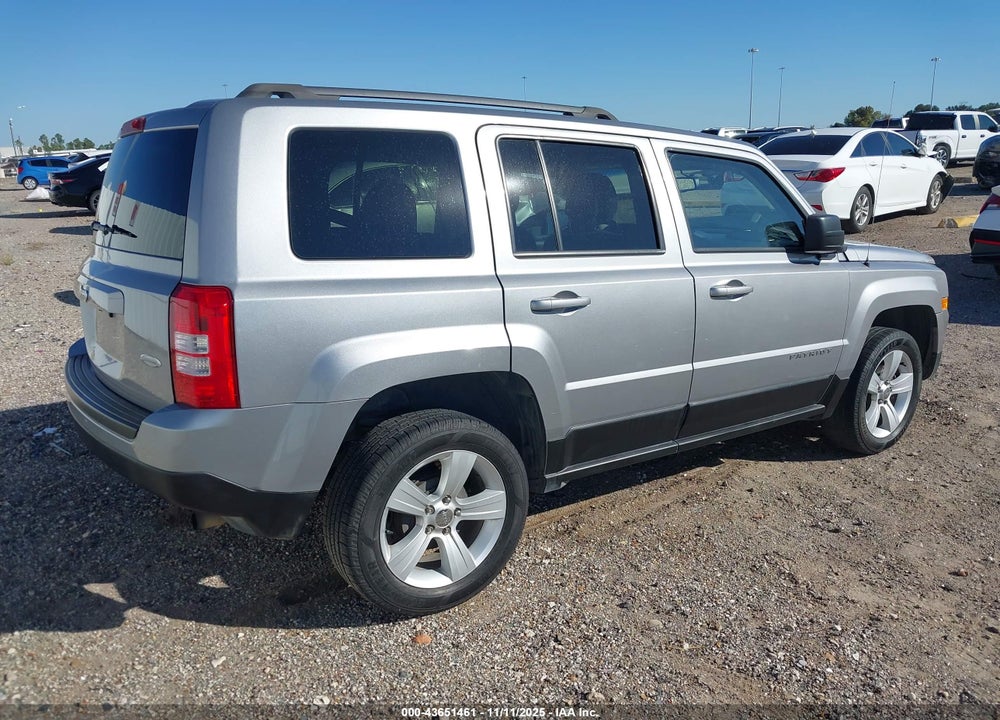 2017 JEEP PATRIOT LATITUDE FWD VIN: 1C4NJPFA5HD161475