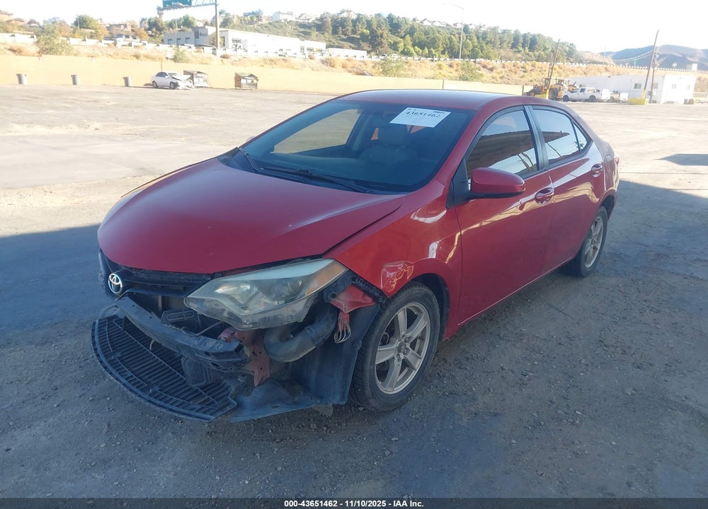 2014 TOYOTA COROLLA LE VIN: 5YFBURHE9EP061863