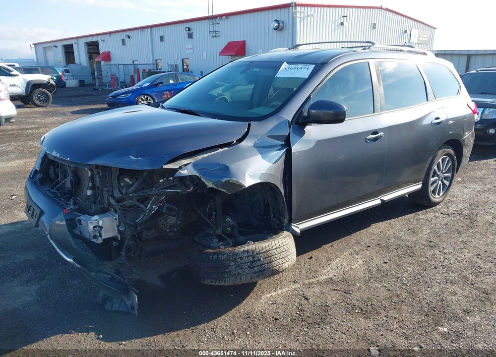 2013 NISSAN PATHFINDER SV VIN: 5N1AR2MM7DC622288