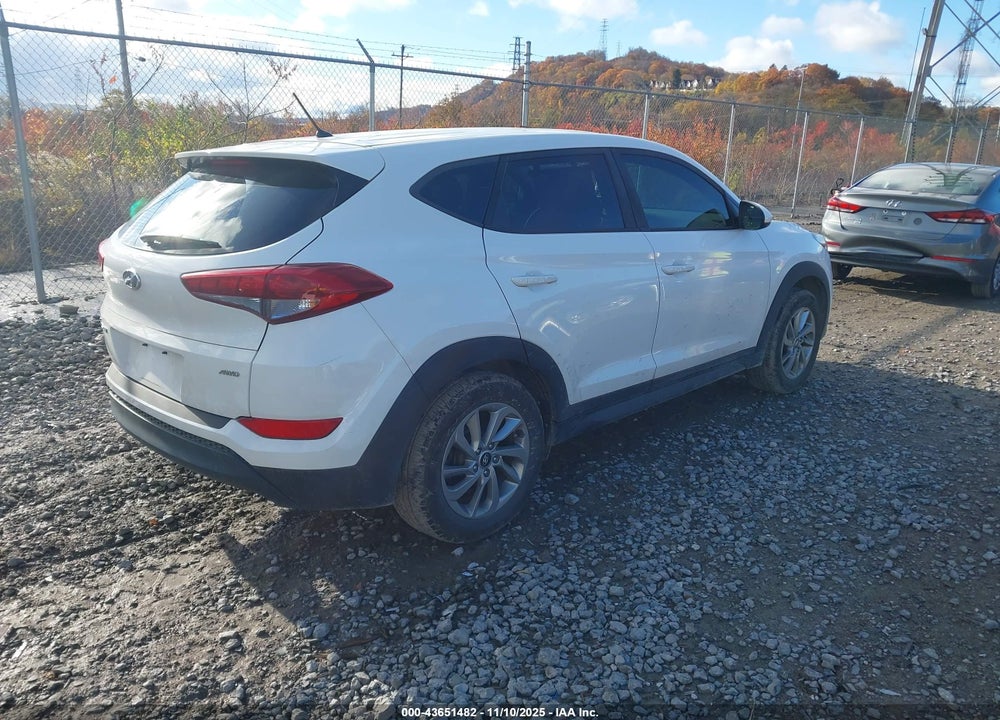 2018 HYUNDAI TUCSON VIN: KM8J2CA48JU776657