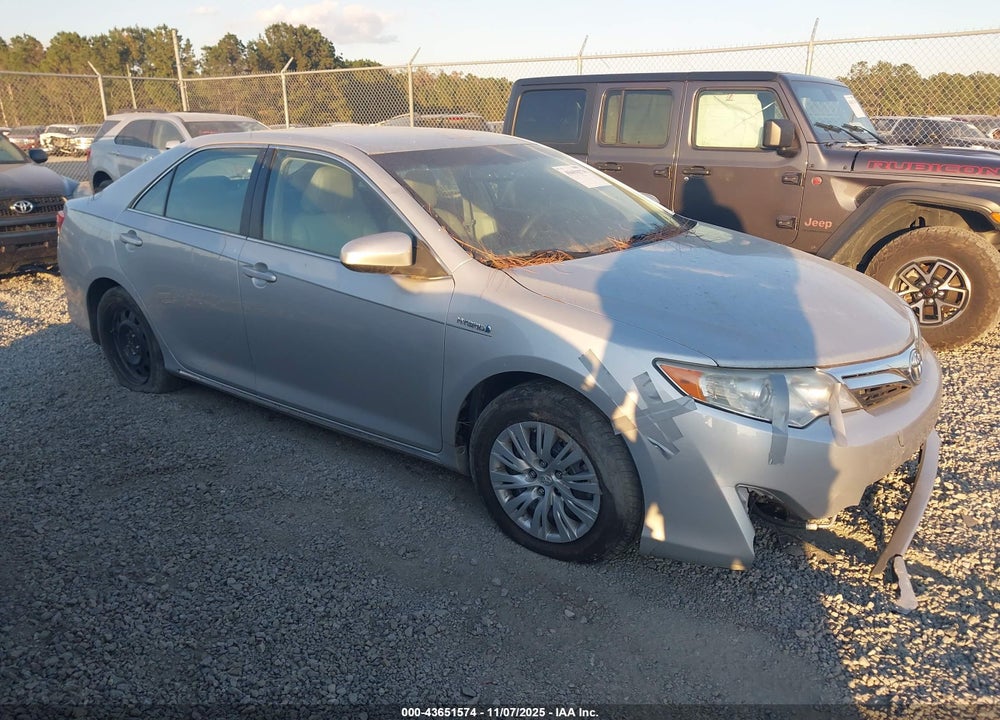 2012 TOYOTA CAMRY HYBRID VIN: 4T1BD1FK6CU019916