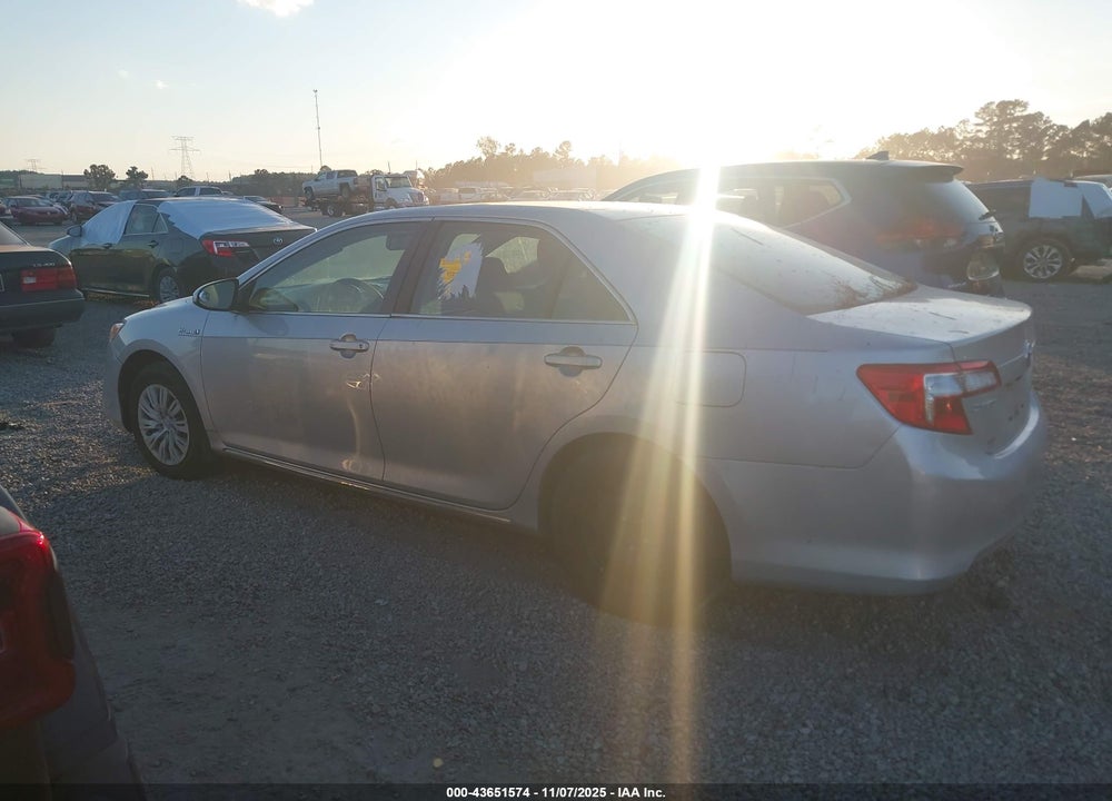 2012 TOYOTA CAMRY HYBRID VIN: 4T1BD1FK6CU019916