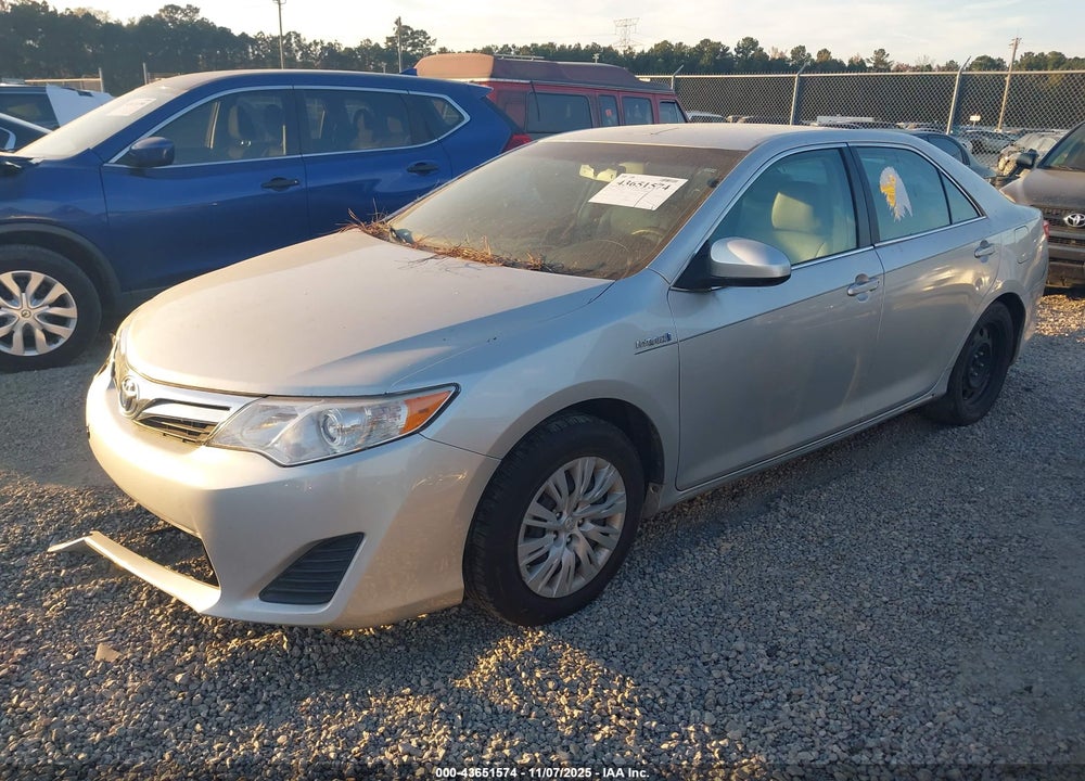 2012 TOYOTA CAMRY HYBRID VIN: 4T1BD1FK6CU019916
