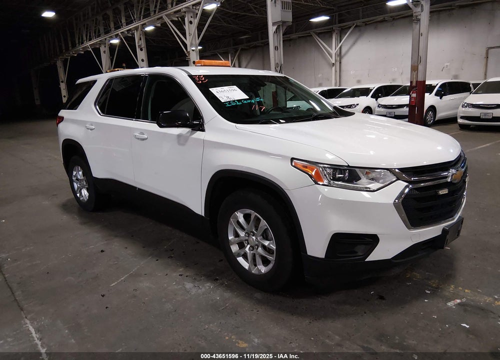 2019 CHEVROLET TRAVERSE LS VIN: 1GNEVFKW0KJ262195