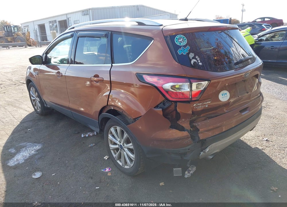 2017 FORD ESCAPE VIN: 1FMCU0JD5HUC31205