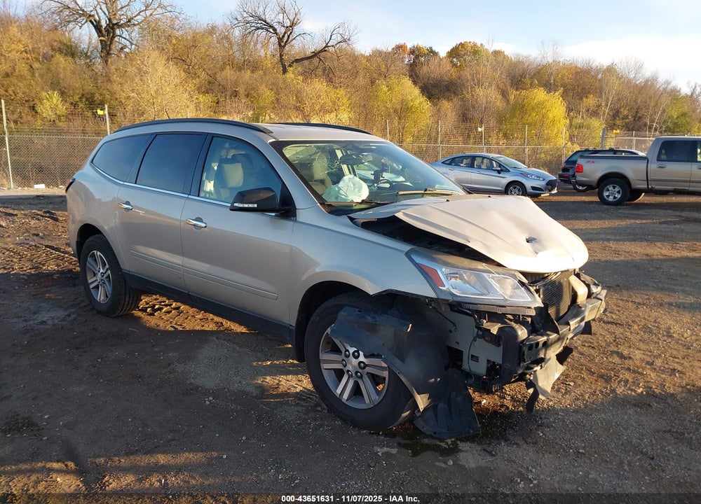2015 CHEVROLET TRAVERSE 1LT VIN: 1GNKRGKD3FJ265559