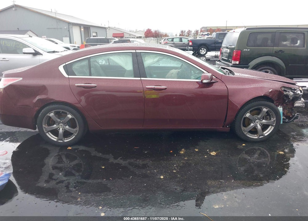 2011 ACURA TL VIN: 19UUA9F52BA002157