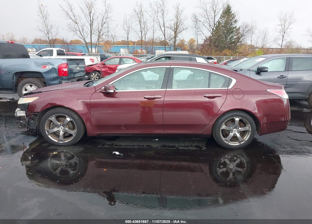 2011 ACURA TL VIN: 19UUA9F52BA002157