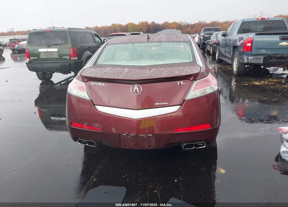 2011 ACURA TL VIN: 19UUA9F52BA002157