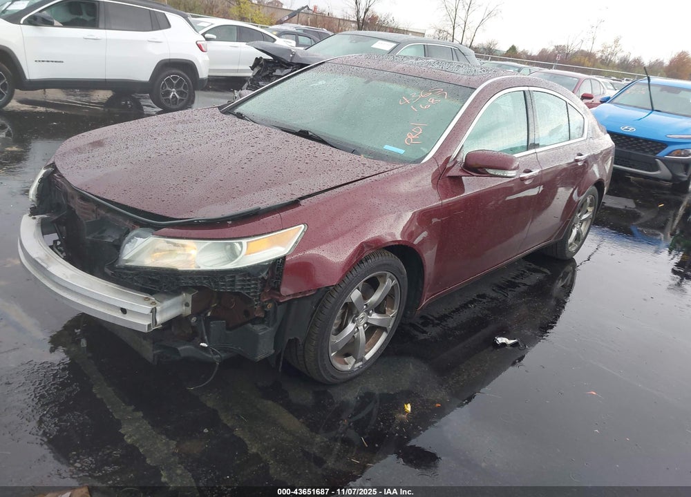 2011 ACURA TL VIN: 19UUA9F52BA002157