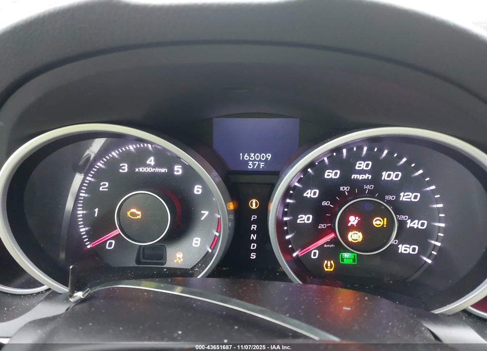 2011 ACURA TL VIN: 19UUA9F52BA002157
