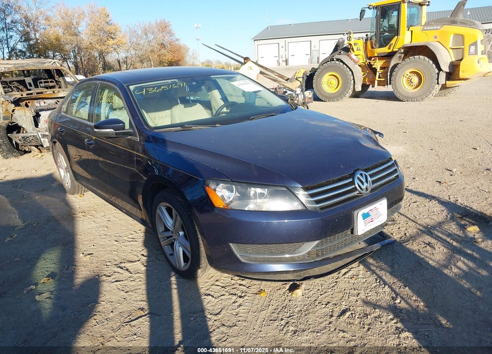 2014 VOLKSWAGEN PASSAT 2.5L SE VIN: 1VWBP7A31EC012344