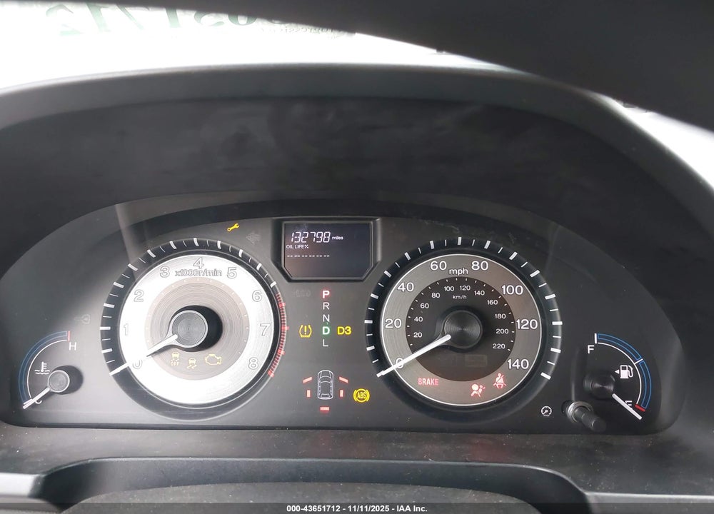 2013 HONDA ODYSSEY LX VIN: 5FNRL5H22DB058782