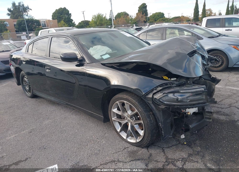 2020 DODGE CHARGER GT RWD VIN: 2C3CDXHGXLH186629