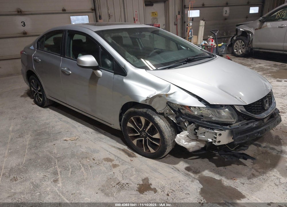 2013 HONDA CIVIC EX VIN: 19XFB2F88DE023746