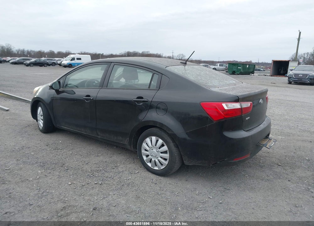 2015 KIA RIO VIN: KNADM4A37F6444713