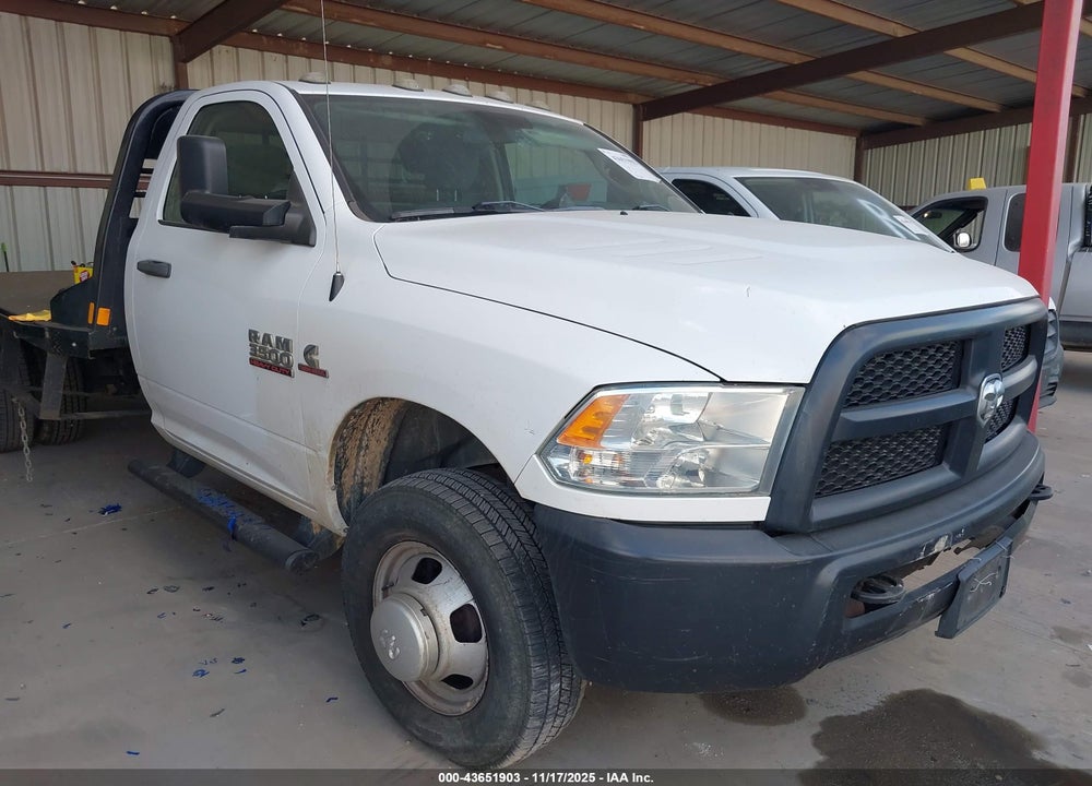 2018 RAM 3500 CHASSIS TRADESMAN/SLT VIN: 3C7WRTBL3JG312905