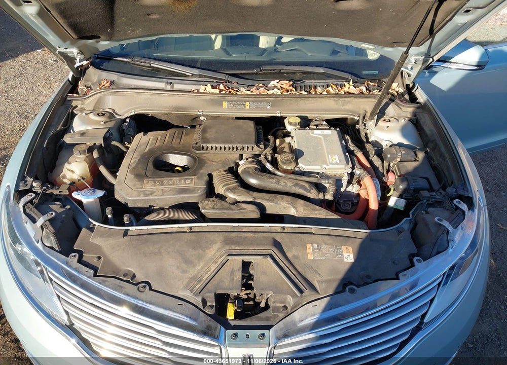 2013 LINCOLN MKZ VIN: 3LN6L2LU6DR825327