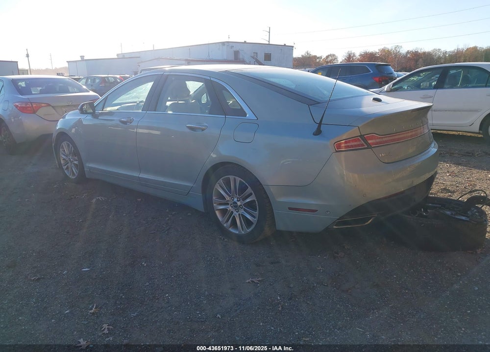 2013 LINCOLN MKZ VIN: 3LN6L2LU6DR825327