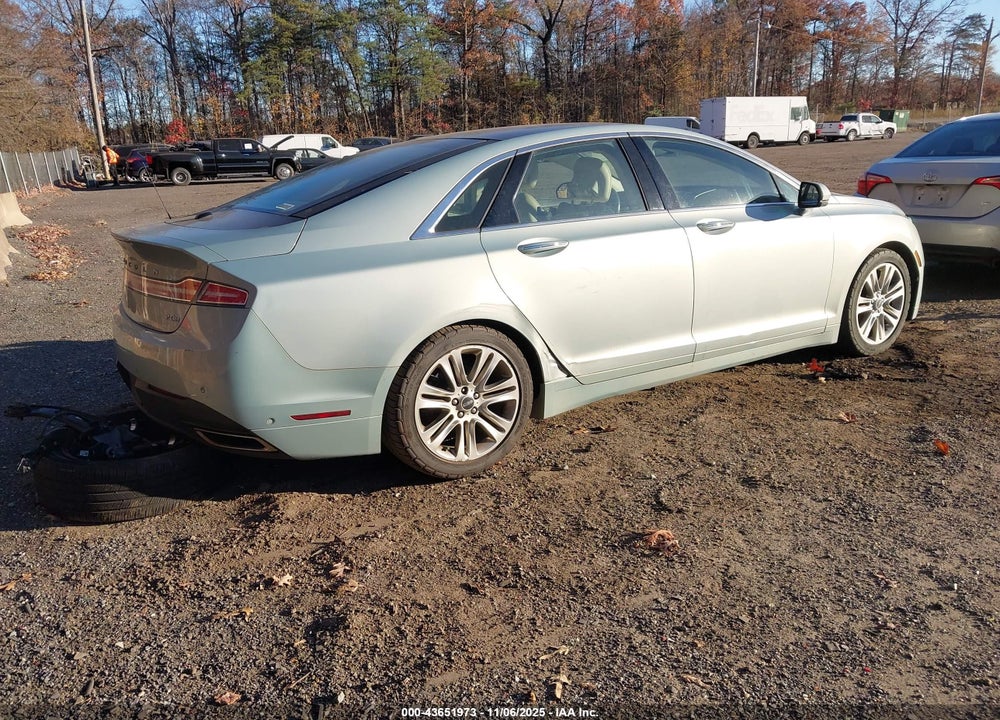 2013 LINCOLN MKZ VIN: 3LN6L2LU6DR825327
