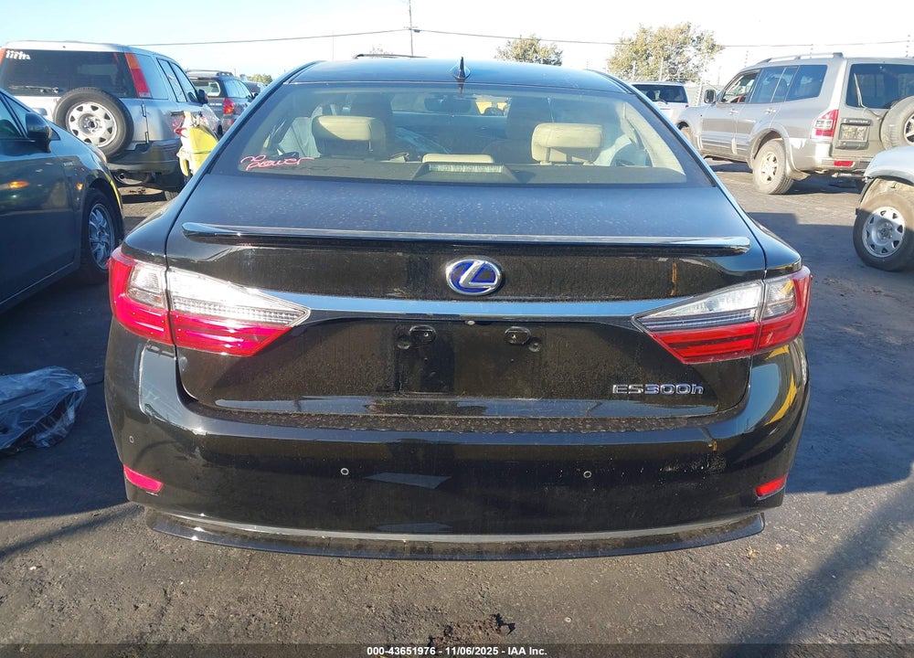 2016 LEXUS ES 300H VIN: JTHBW1GG2G2102770