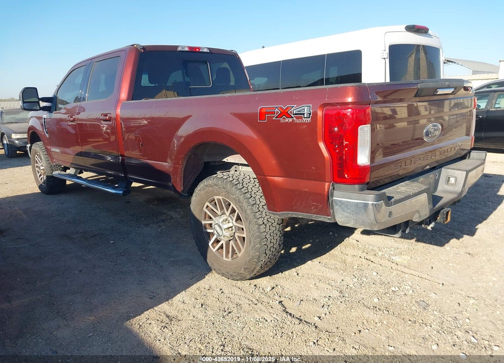 2017 FORD F-350 LARIAT VIN: 1FT8W3BT4HEB57622