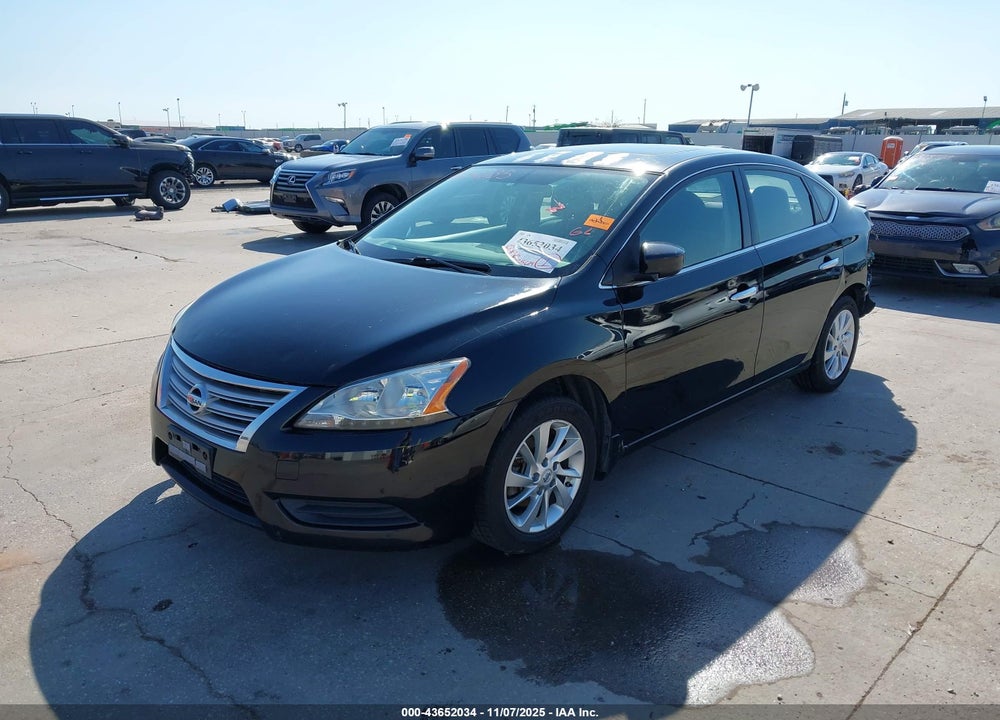 2015 NISSAN SENTRA SV VIN: 3N1AB7AP8FY280237