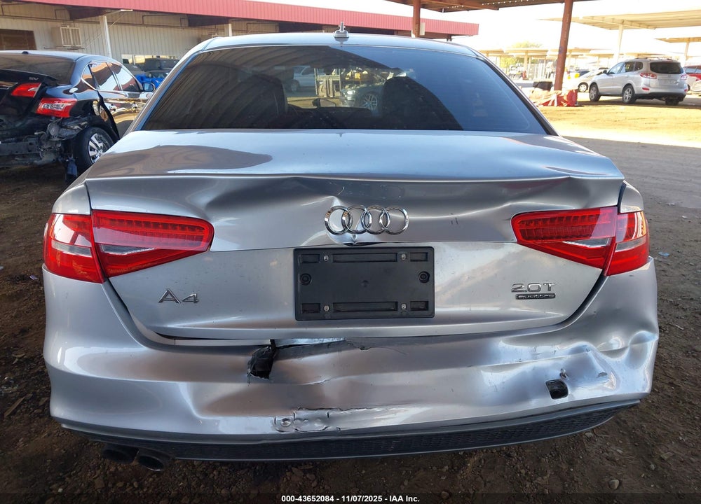 2016 AUDI A4 2.0T PREMIUM VIN: WAUBFAFL7GN011599
