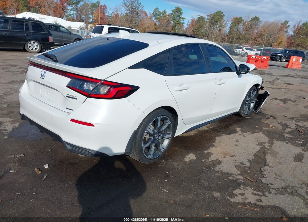 2025 HONDA CIVIC  HYBRID SPORT TOURING VIN: 19XFL4H99SE003131