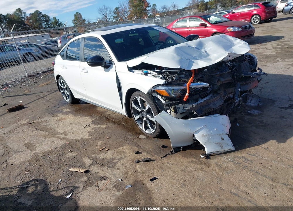 2025 HONDA CIVIC  HYBRID SPORT TOURING VIN: 19XFL4H99SE003131