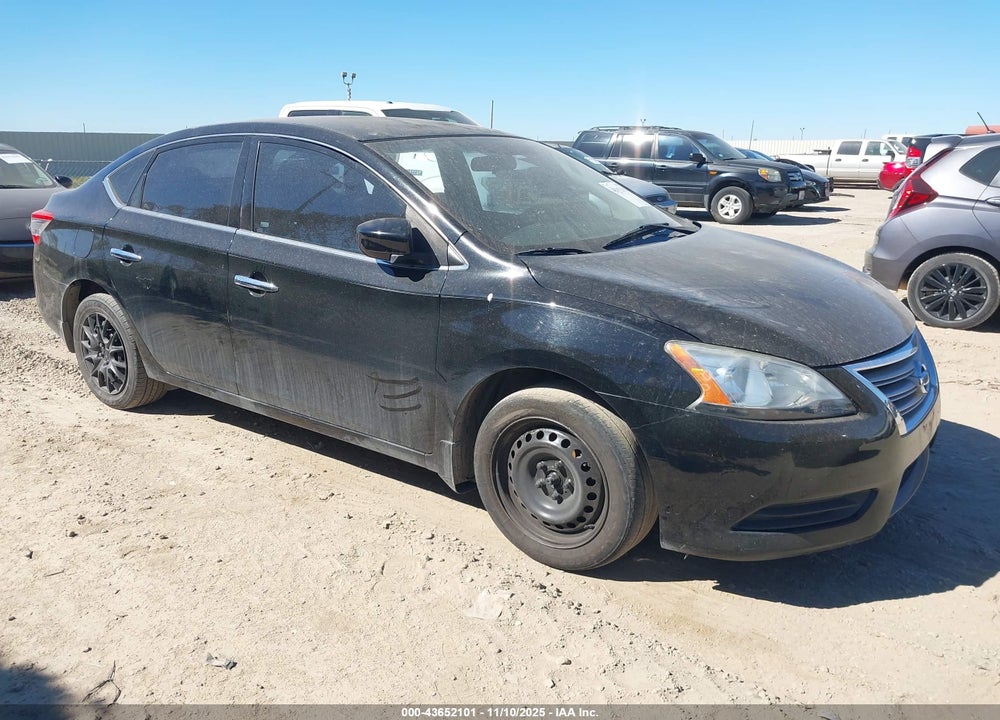 2014 NISSAN SENTRA SV VIN: 3N1AB7AP8EY323957
