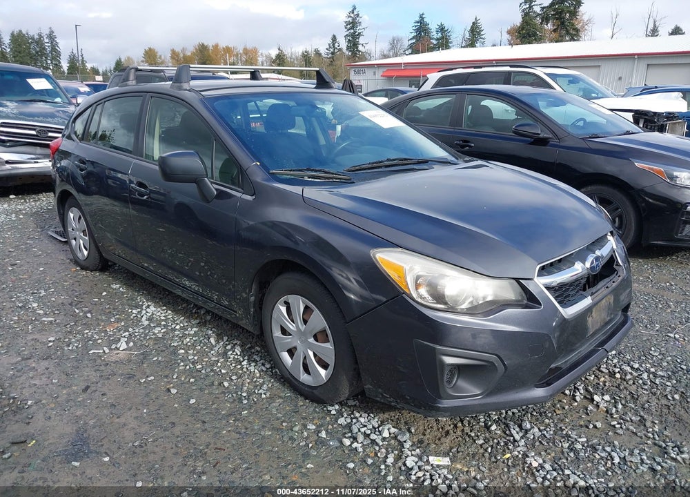2013 SUBARU IMPREZA 2.0I VIN: JF1GPAA61DG815653