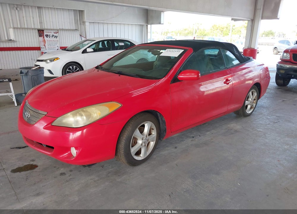 2004 TOYOTA CAMRY SOLARA SLE VIN: 4T1FA38P04U029860