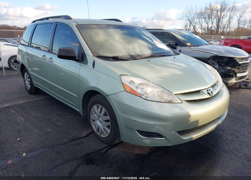 2008 TOYOTA SIENNA CE VIN: 5TDZK23C18S143504