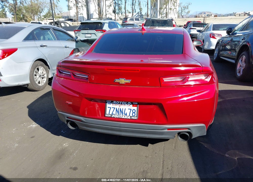2017 CHEVROLET CAMARO 1LT VIN: 1G1FB1RS0H0213937