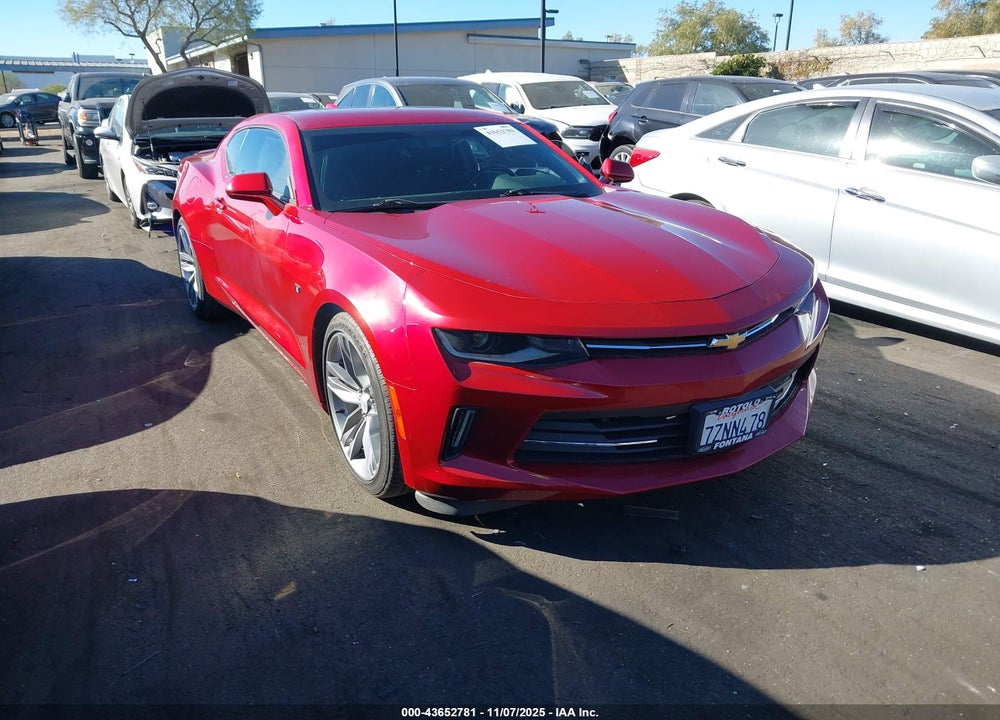 2017 CHEVROLET CAMARO 1LT VIN: 1G1FB1RS0H0213937