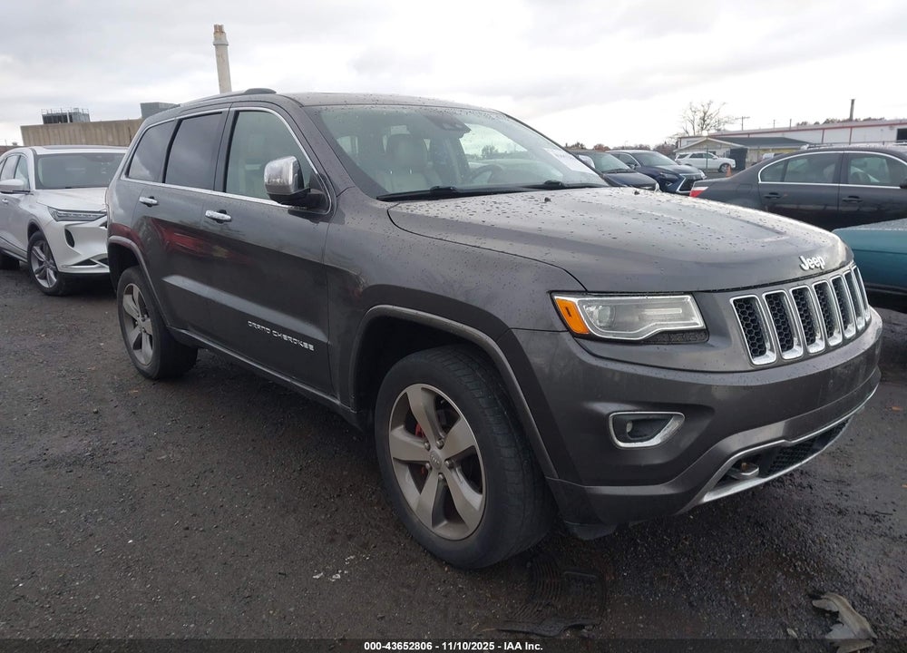 2016 JEEP GRAND CHEROKEE OVERLAND VIN: 1C4RJFCG7GC496083