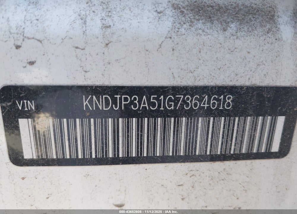2016 KIA SOUL VIN: KNDJP3A51G7364618