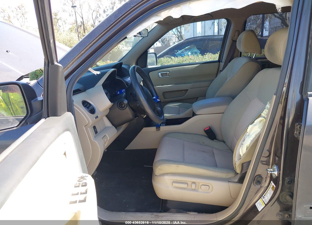 2013 HONDA PILOT EX VIN: 5FNYF3H47DB006878