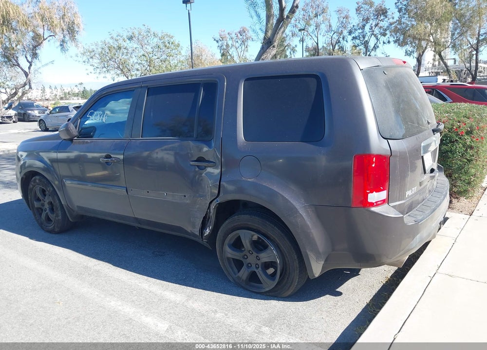 2013 HONDA PILOT EX VIN: 5FNYF3H47DB006878