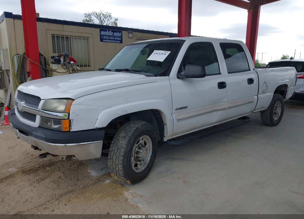 2004 CHEVROLET SILVERADO 2500 LS VIN: 1GCGK23U84F115158
