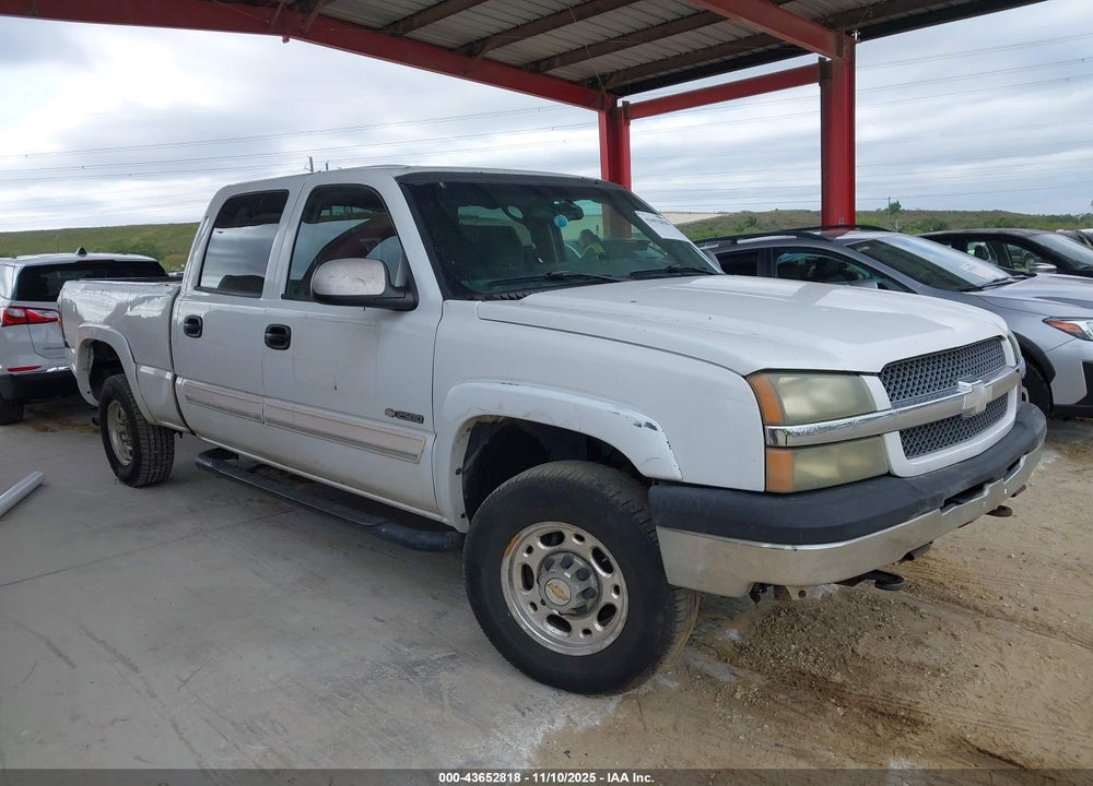 2004 CHEVROLET SILVERADO 2500 LS VIN: 1GCGK23U84F115158
