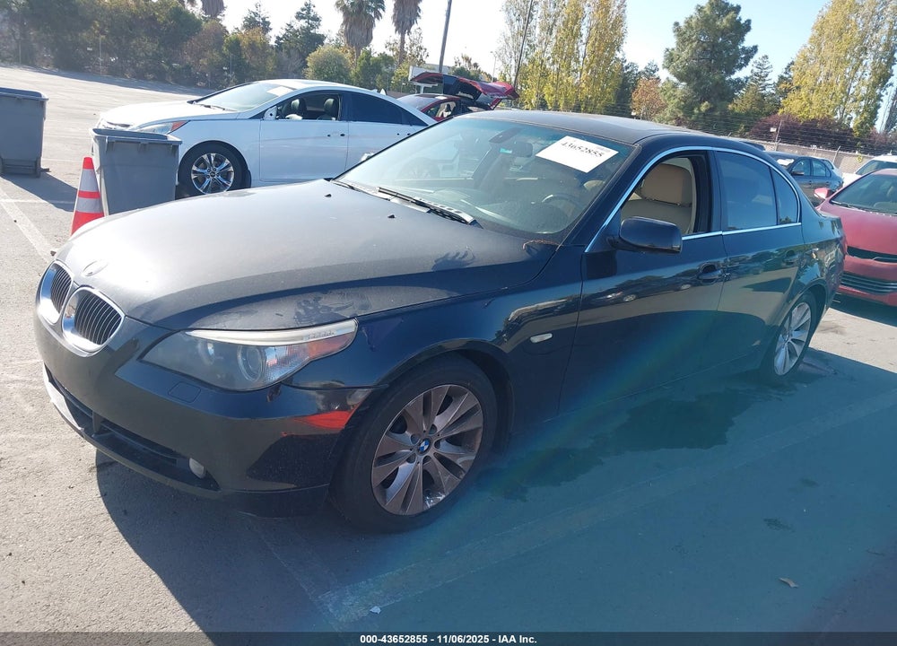 2006 BMW 550I VIN: WBANB535X6CP01752